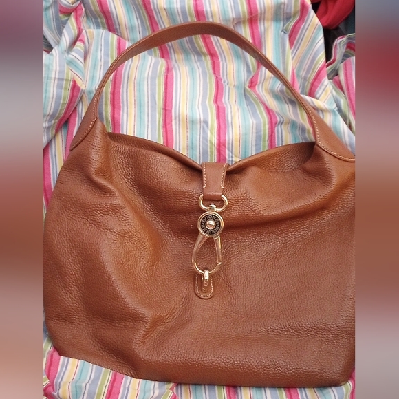 Dooney & Bourke Florentine Logo Lock Shoulder Bag - Picture 5 of 12